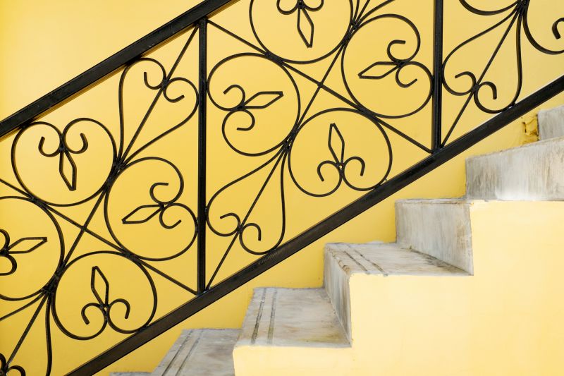 Elegant Wrought Iron Railings