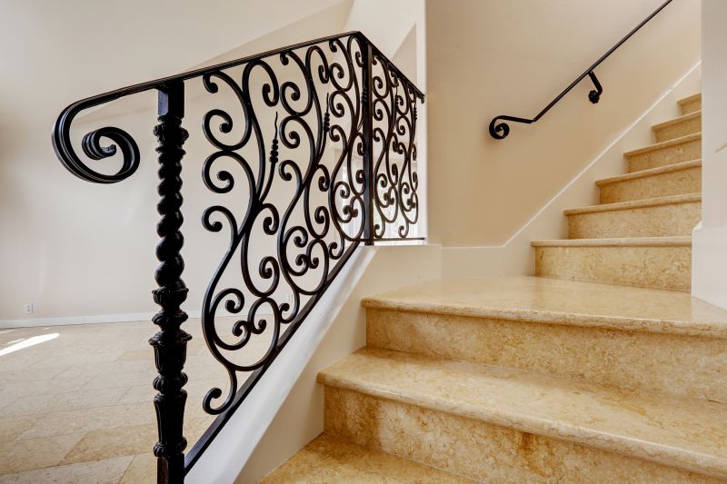 Finished Wrought Iron Balcony Railing